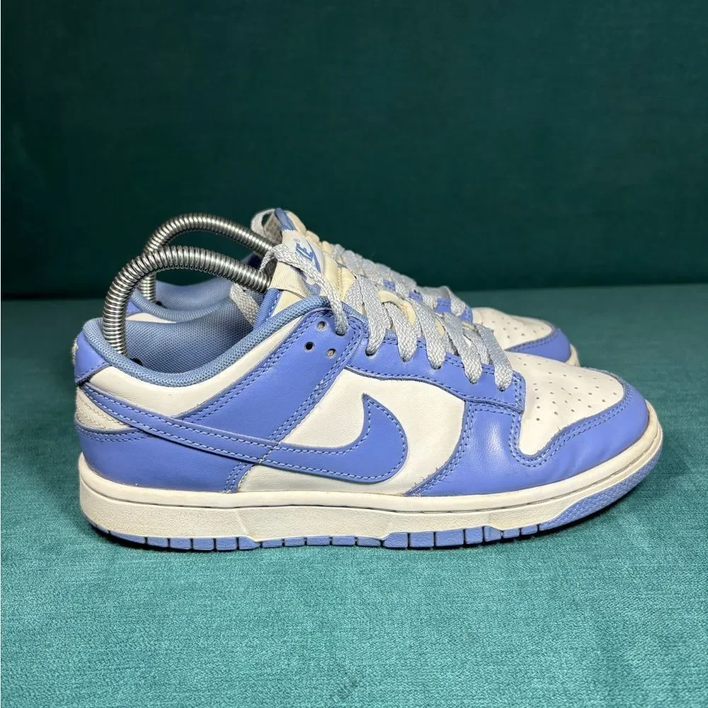 Nike Dunk Low Retro Polar Blue Sneakers Size 6.5Men/8Women